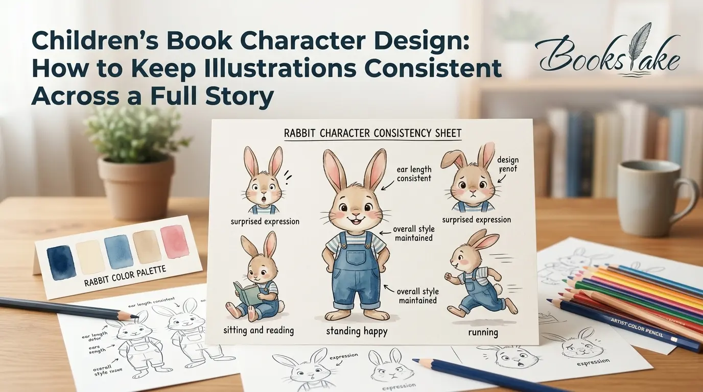 Children’s Book Character Design: How to Keep Illustrations Consistent Across a Full Story