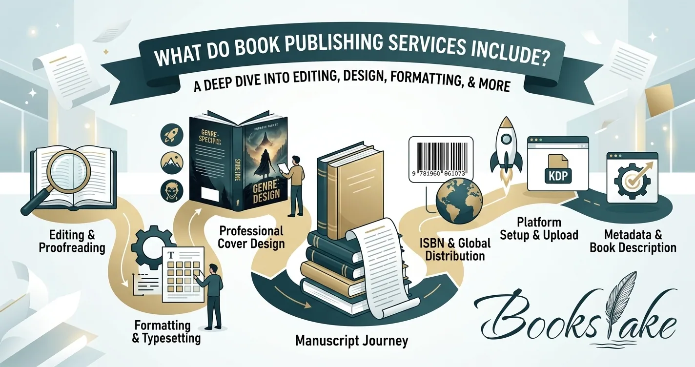 What Do Book Publishing Services Include? A Guide for Authors