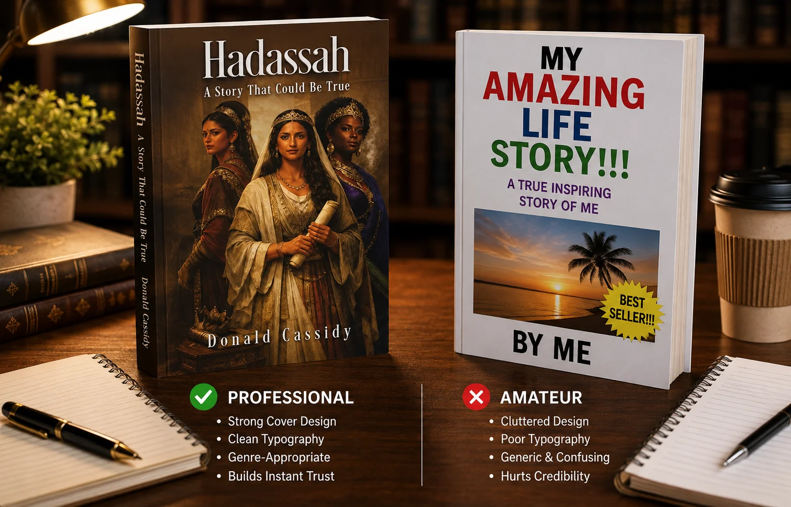 What Makes a Self-Published Book Look Professional?